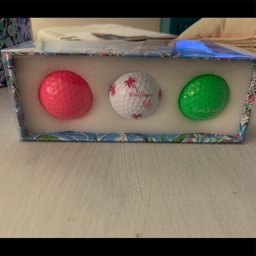 Lilly Pulitzer Golf balls